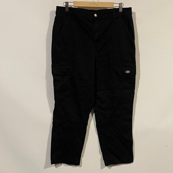 Dickies Men's Black Cargo work Pants - Picture 1 of 4